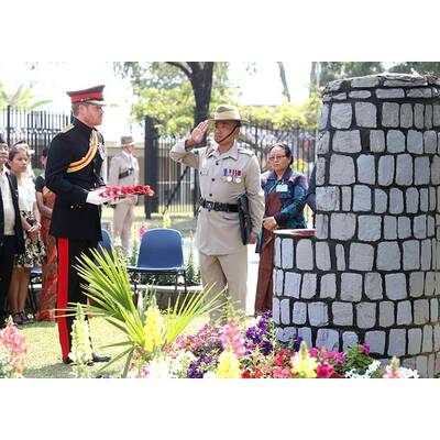 Prinz Harry auf Besuch in Nepal