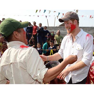 Prinz Harry auf Besuch in Nepal