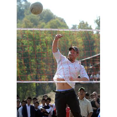 Prinz Harry auf Besuch in Nepal