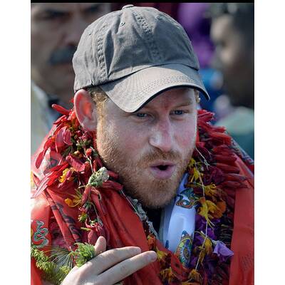 Prinz Harry auf Besuch in Nepal