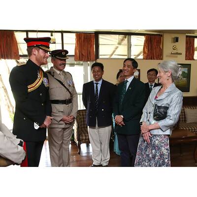 Prinz Harry auf Besuch in Nepal