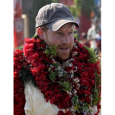 Prinz Harry auf Besuch in Nepal