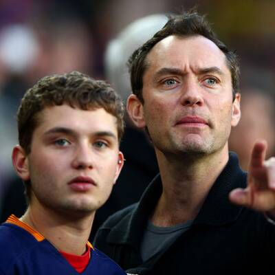 Jude Law & Sohn Rafferty: Doppelgänger-Alarm