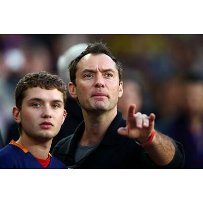 Jude Law & Sohn Rafferty: Doppelgänger-Alarm