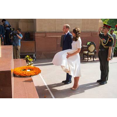 Herzogin Kate: Marilyn-Moment in Indien