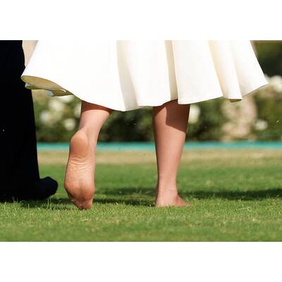 Herzogin Kate: Die Füße sind nicht perfekt