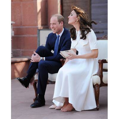 Herzogin Kate & Prinz William in Indien