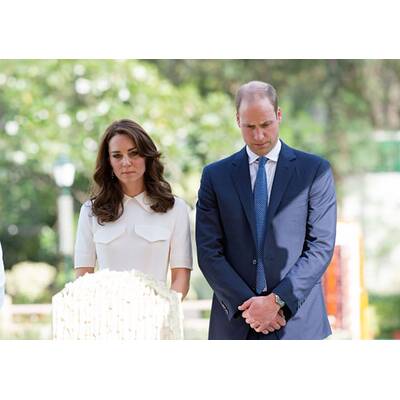 Herzogin Kate & Prinz William in Indien