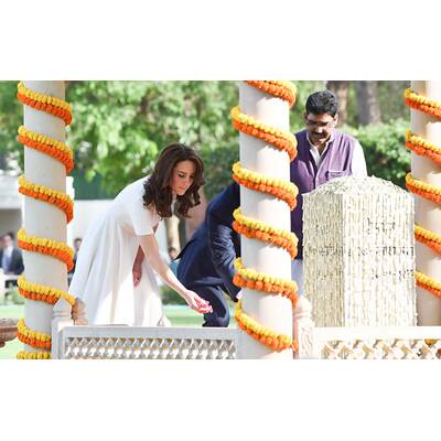 Herzogin Kate & Prinz William in Indien