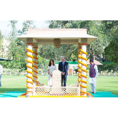 Herzogin Kate & Prinz William in Indien