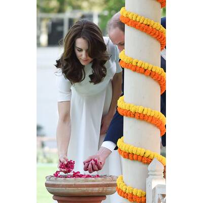 Herzogin Kate & Prinz William in Indien