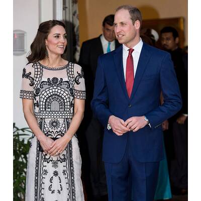 Herzogin Kate & Prinz William in Indien