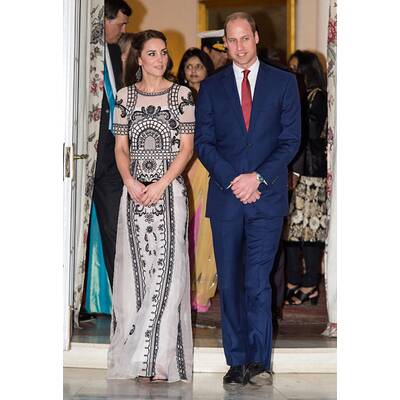 Herzogin Kate & Prinz William in Indien