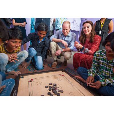 Herzogin Kate & Prinz William in Indien