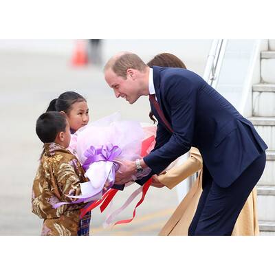 Herzogin Kate & Prinz William in Indien