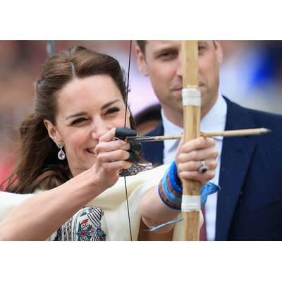 Herzogin Kate & Prinz William in Indien
