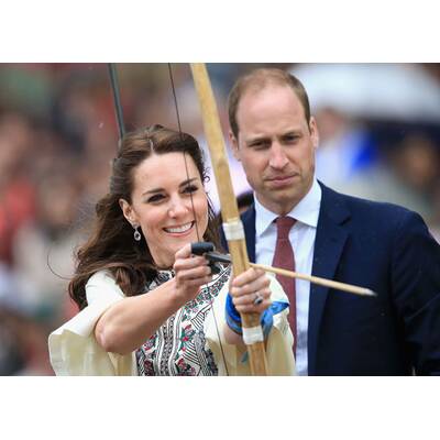 Herzogin Kate & Prinz William in Indien