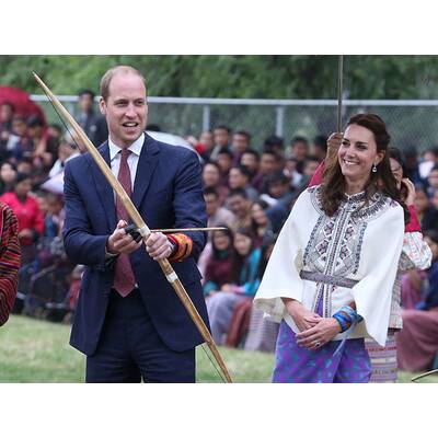 Herzogin Kate & Prinz William in Indien