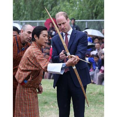 Herzogin Kate & Prinz William in Indien