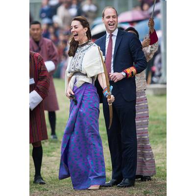 Herzogin Kate & Prinz William in Indien