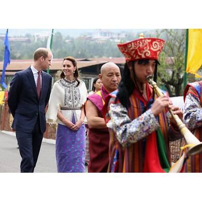 Herzogin Kate & Prinz William in Indien