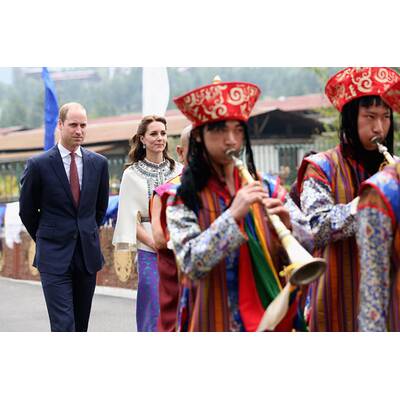 Herzogin Kate & Prinz William in Indien