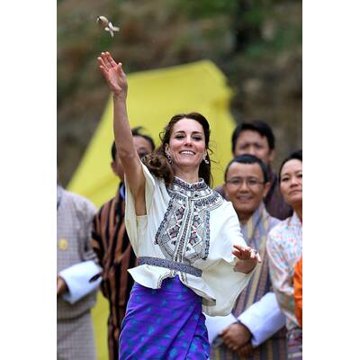 Herzogin Kate & Prinz William in Indien