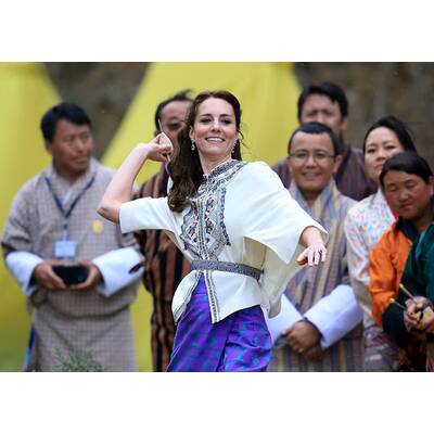 Herzogin Kate & Prinz William in Indien