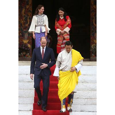 Herzogin Kate & Prinz William in Indien
