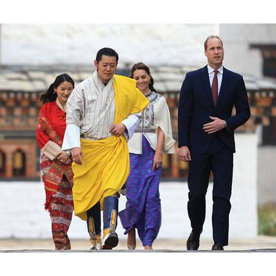 Herzogin Kate & Prinz William in Indien