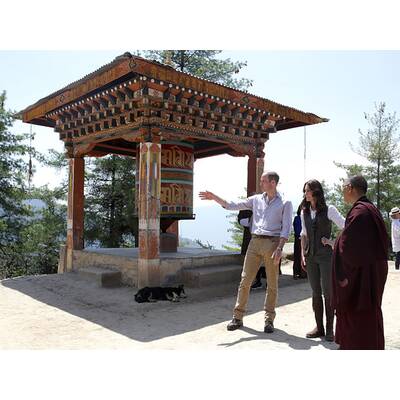 Herzogin Kate & Prinz William in Indien