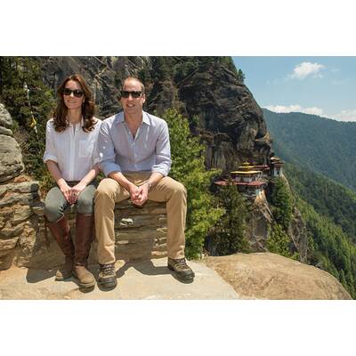 Herzogin Kate & Prinz William in Indien