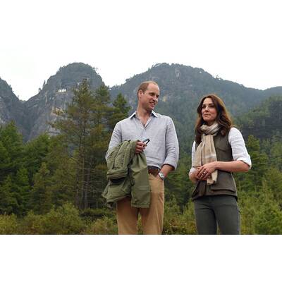 Herzogin Kate & Prinz William in Indien