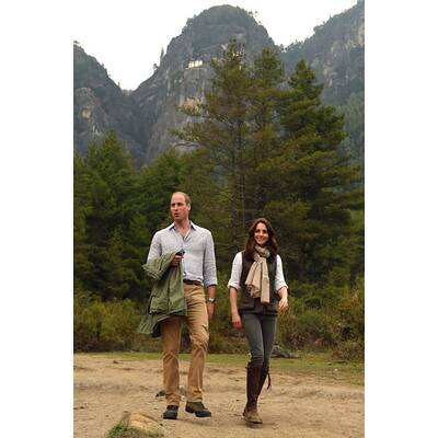 Herzogin Kate & Prinz William in Indien