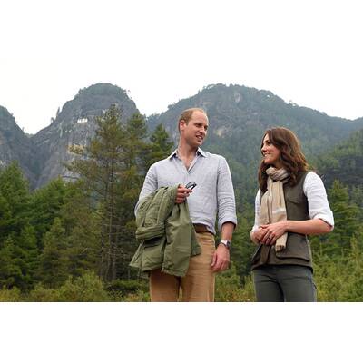 Herzogin Kate & Prinz William in Indien