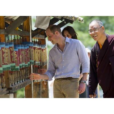 Herzogin Kate & Prinz William in Indien