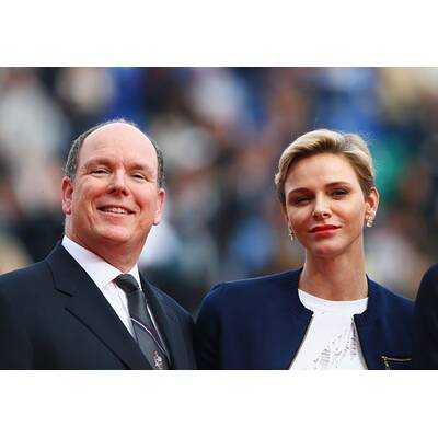 Fürstin Charlène & Albert turteln bei Tennisturnier