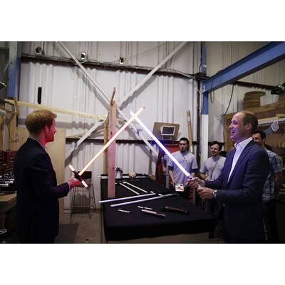 Prinz Harry & Prinz William am 