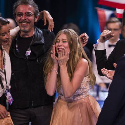 Song Contest: Zoë Straub jubelt über Final-Einzug