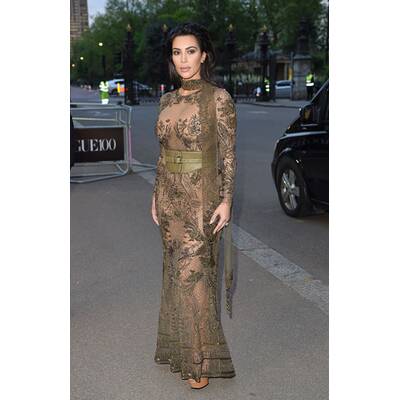 Kim Kardashian: Fast-Nackt-Auftritt