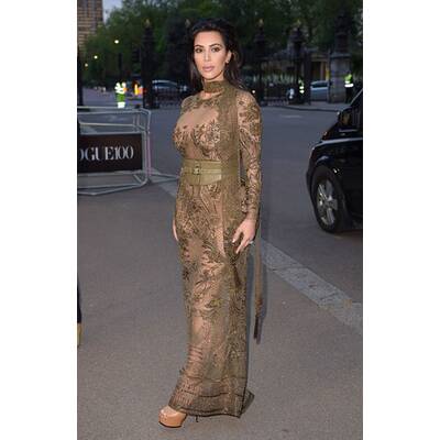 Kim Kardashian: Fast-Nackt-Auftritt
