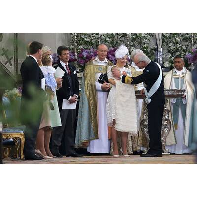 Prinz Oscar von Schweden wurde getauft