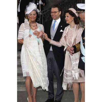 Prinz Oscar von Schweden wurde getauft