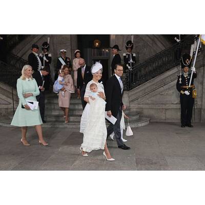 Prinz Oscar von Schweden wurde getauft