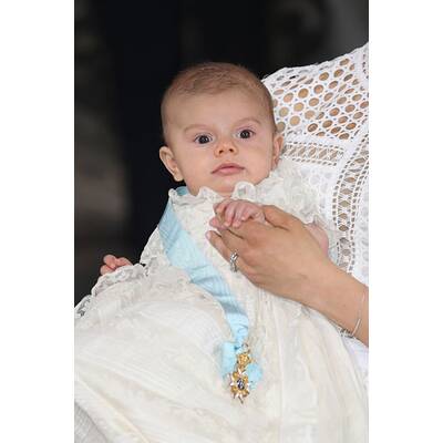 Prinz Oscar von Schweden wurde getauft