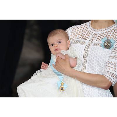 Prinz Oscar von Schweden wurde getauft