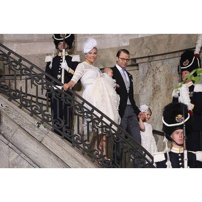 Prinz Oscar von Schweden wurde getauft