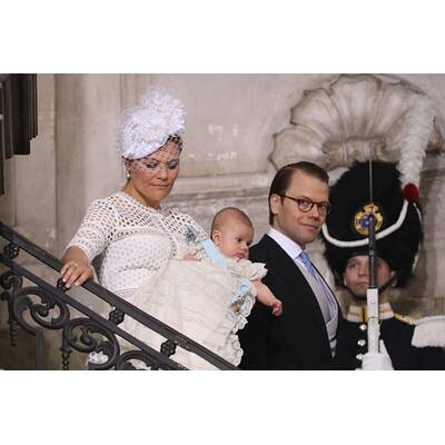 Prinz Oscar von Schweden wurde getauft