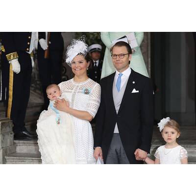 Prinz Oscar von Schweden wurde getauft