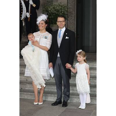 Prinz Oscar von Schweden wurde getauft